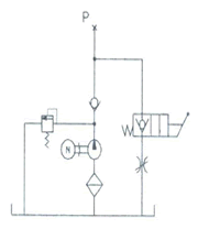 china hman hydraulic power unit distributor