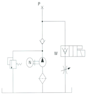 hydraulic lift distributor